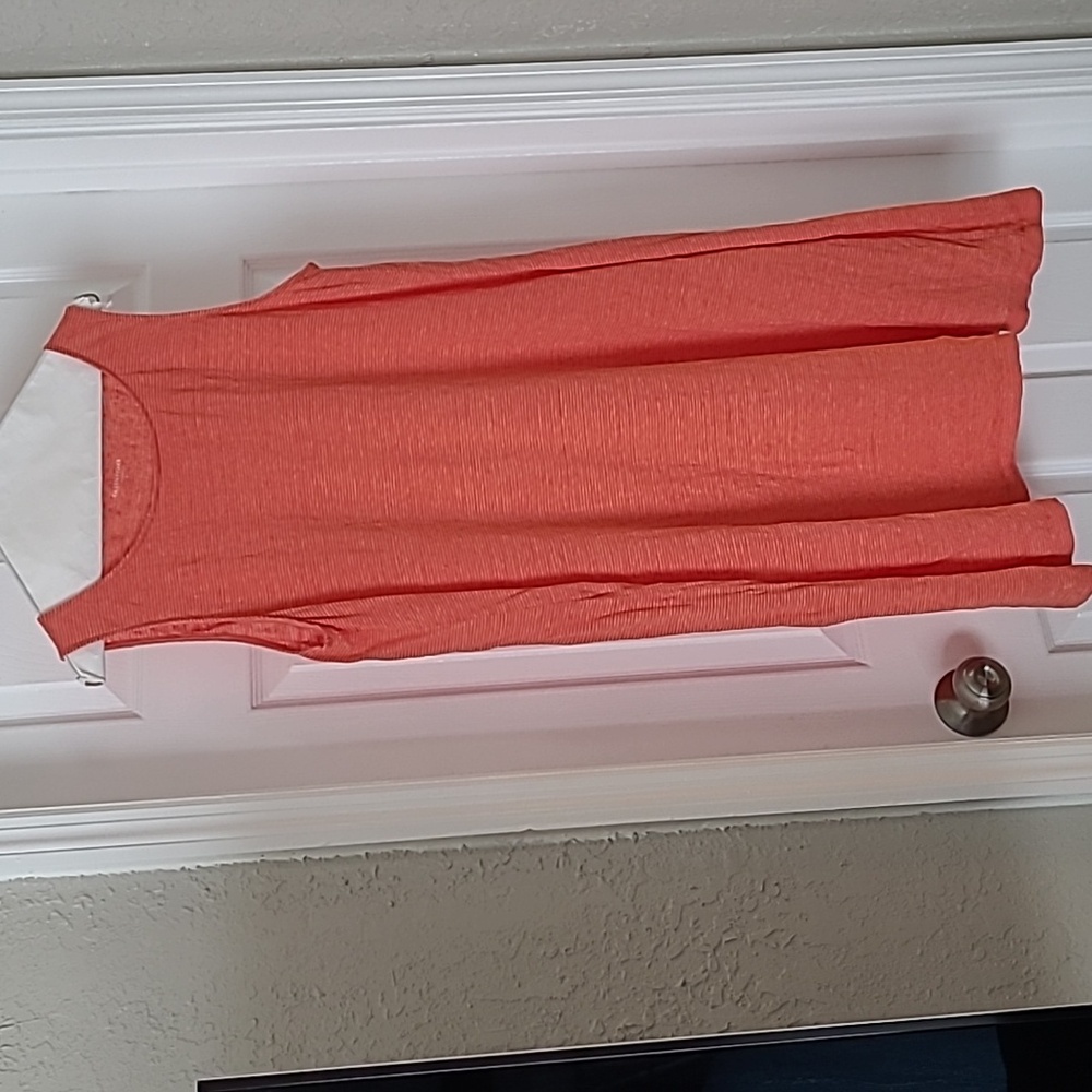 Eileen Fisher Linen Jersey Shift Dress Size Large - Picture 7 of 8